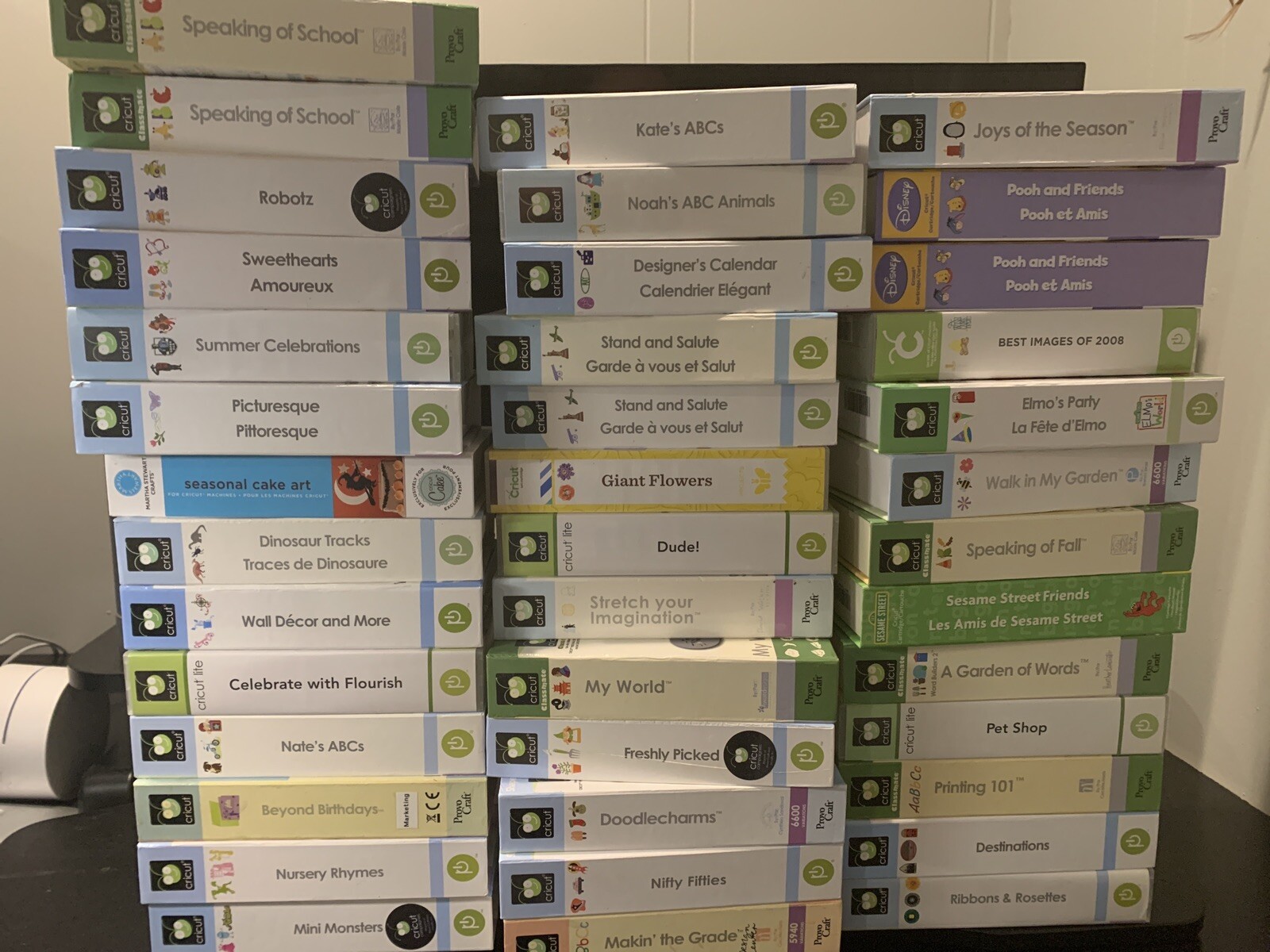 Lots of Cricut Cartridges for Sale *GENTLY USED* Sold Individually eBay