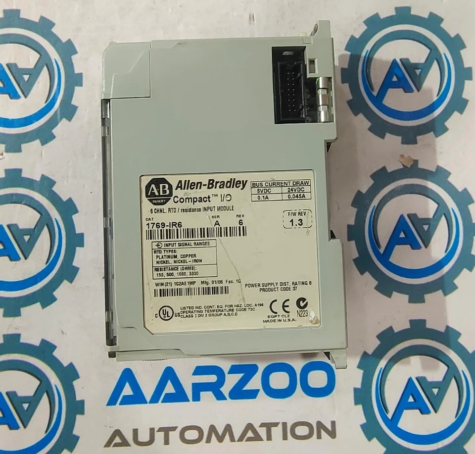 Modulo RTD 6 Pt AB 1769-IR6 SER A CompactLogix - Immagine 2 di 4