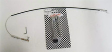 Hot Rod Chrome Spoon Gas Throttle Pedal 24 Black Gas Throttle Cable