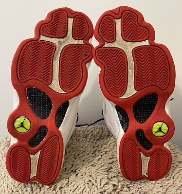 Nike Air Jordan 13 XIII Retro History of Flight, 414571-103, White, Mens Size 11 Nike Air Jordan 13 XIII Retro History of Flight, 414571-103, White, Mens Size 11