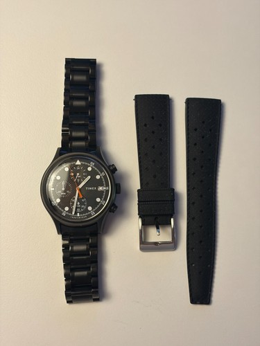 Todd Synder x Timex MK-1 Sky King in Black, No Box No Papers, [Used]