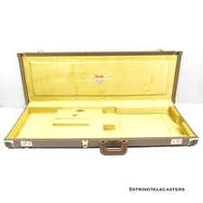Fender Custom Shop 60s Stratocaster Guitar Case G&G Brown Electric Guitar Case