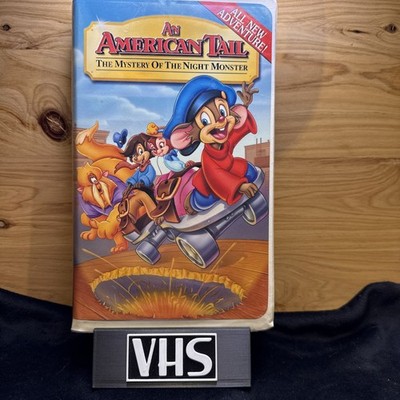 An American Tail- The Mystery of the Night Monster (VHS) * Buy 2 Get 1 Free