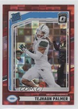 2024 Donruss Rated Rookie Optic Preview Red Pandora Prizm Tejhaun Palmer 13kx