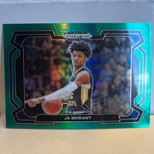 Ja Morant Murray State 2024 Prizm Draft Picks Panini Green Prizm Variation 29