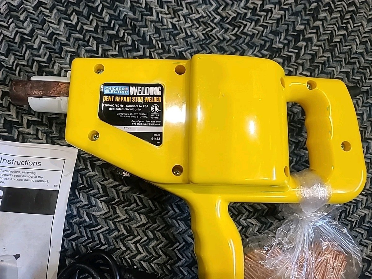 Chicago Welding Dent Repair Stud Welder 120v / 60Hz Yellow 61433 W