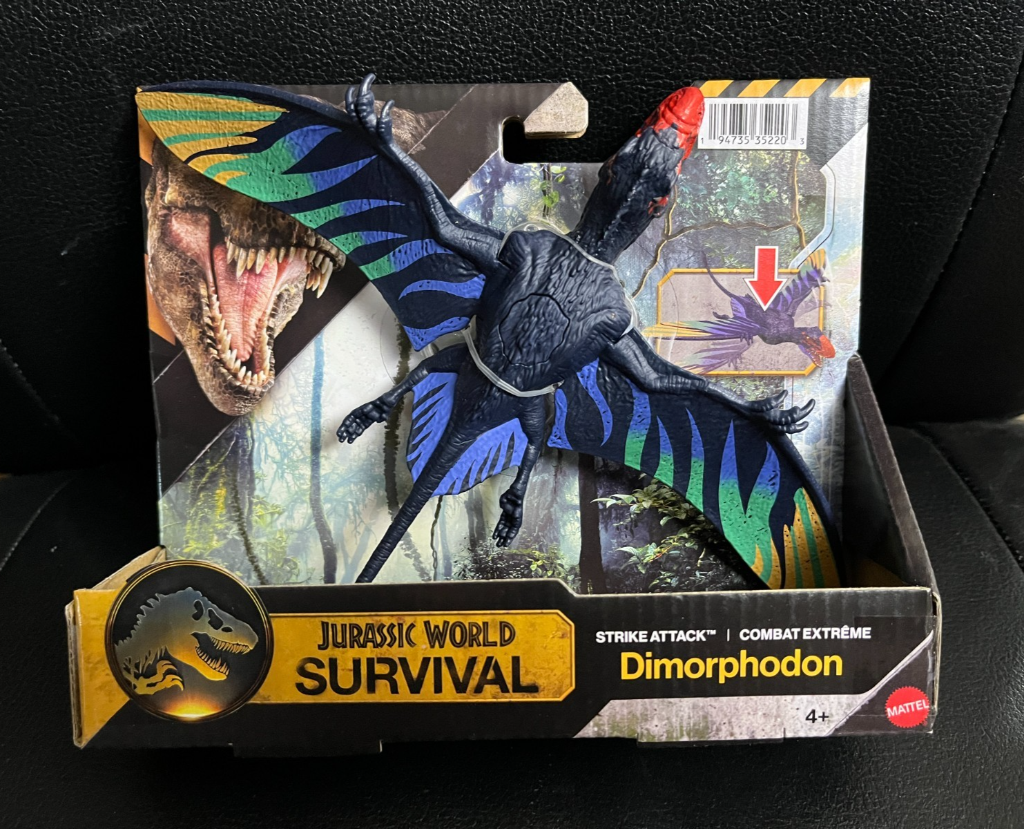 Jurassic World Survival Strike Attack DIMORPHODON Dinosaur Figure ...