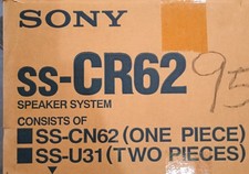Sony SS-CR62 Wired 3 .0-Channel Home Theater Speakers - New, Open Box 90's