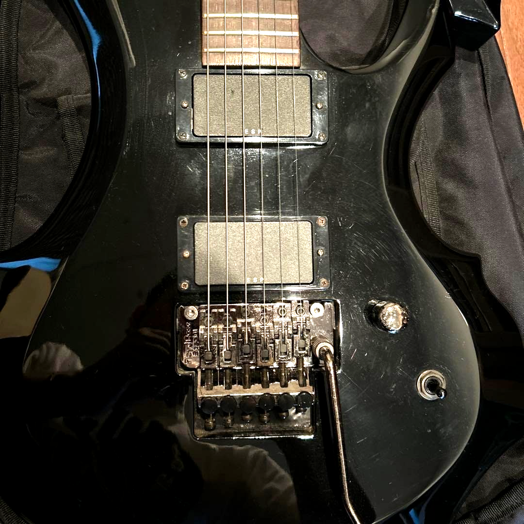 EDWARDS E-K-100G DIR EN GREY KAORU Model Black Electric Guitar