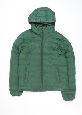Mountain Warehouse Herren Green Puffer Jacket Gr. S Hooded Insulated Coat