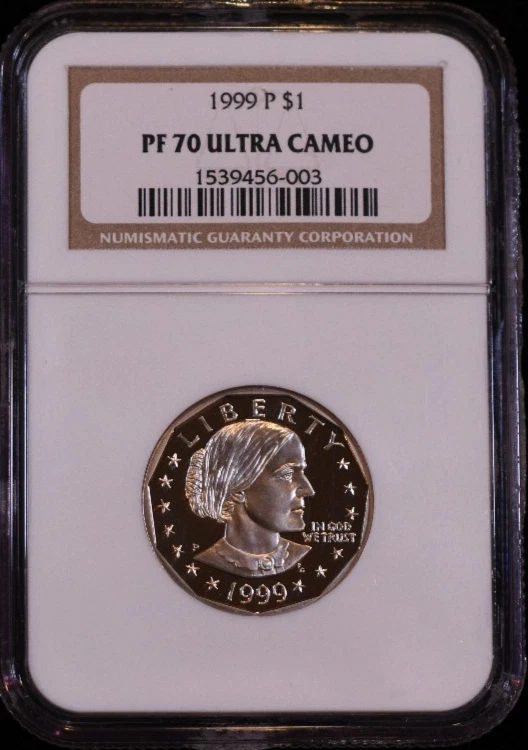 25+ Proof 1999 Susan B Anthony Dollars (1979-1981, 1999) for sale