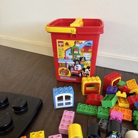 LEGO Duplo Mickey Mouse & Friends (10531) Complete Set in Original Plastic Bin.