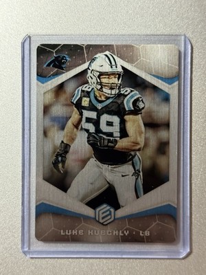 Luke Kuechly Carolina Panthers Panini Elements NFL 2018 METAL CARD SP /75