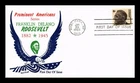 US COVER FRANKLIN D ROOSEVELT PROMINENT AMERICANS FIRST DAY ISSUE KHOL KRAFT