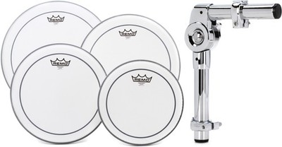 Remo PP-2490-PS- + Pearl TH70S Value Bundle