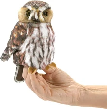 Folkmanis Pygmy Owl Hand Puppet, 7"
