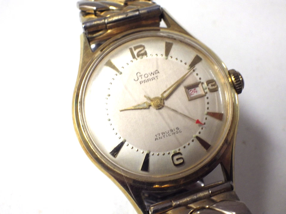 Vintage STOWA Parat Herrenuhr 50er 60er Jahre - Bild 1 von 4