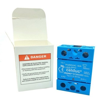 1pcs Brand New Celduc Okpac SO965460 50A/24-600VAC Solid State Relay *vv