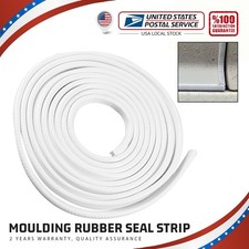 Rubber Edge Trim White 20ftflexible U Shape Seal Strip For Cars Trucks Boats Rubber Edge Trim White 20ftflexible U Shape Seal Strip For Cars Trucks Boats