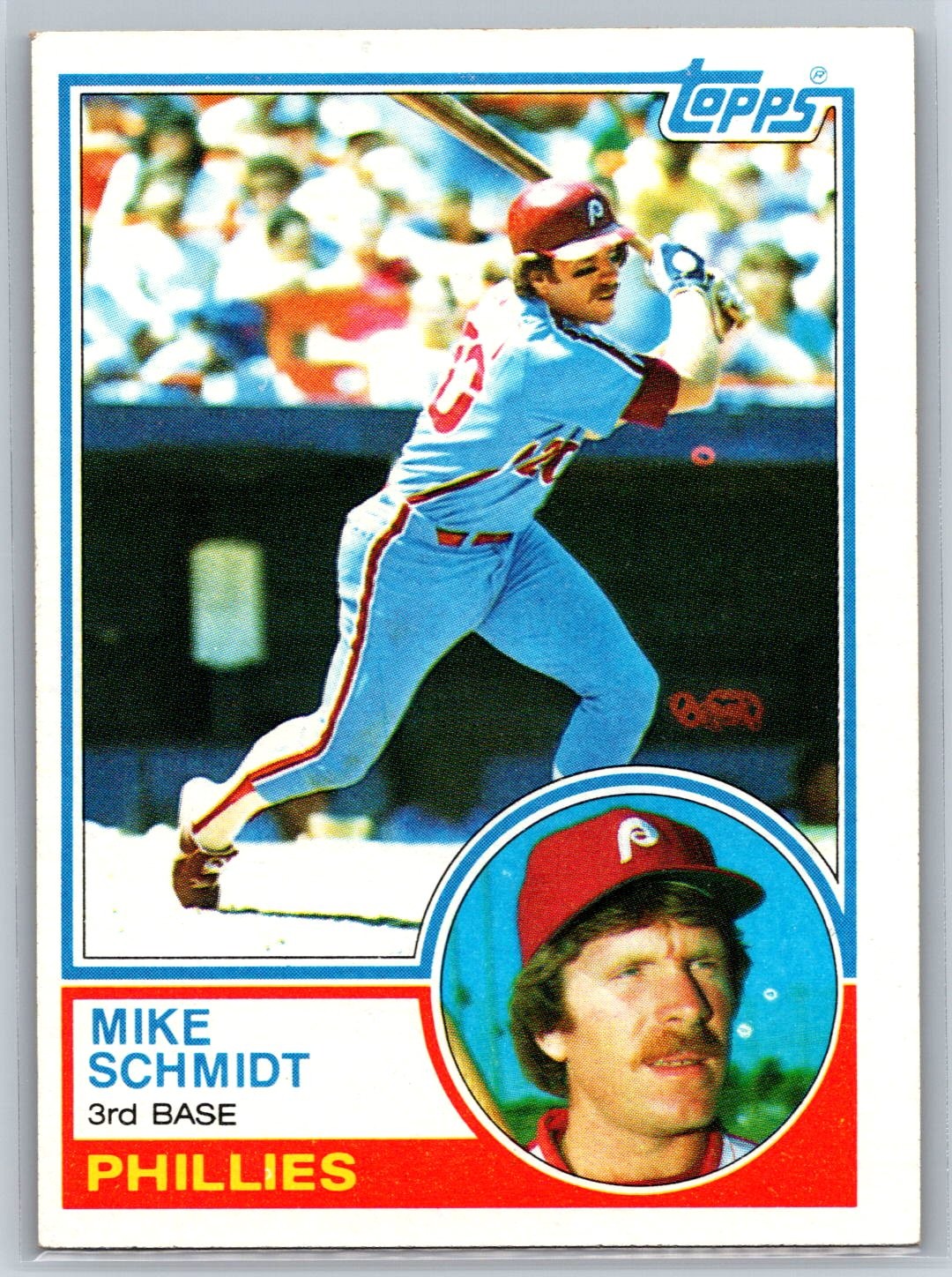 1983 Topps Mike Schmidt Philadelphia Phillies #300
