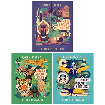 About Animals Series by Owen Davey 3 Books Set - Age 7+ - PB