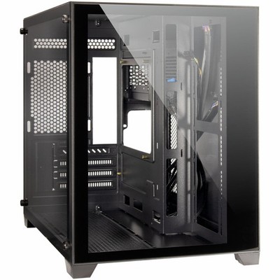 Case Micro C-501 Aspect Micro-ATX Gamer Gehäuse Show-Case