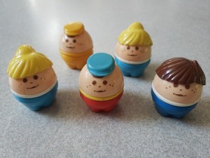 Little Tikes Toddle Tots Vintage Figures Set of 5 Chunky People