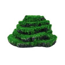 Realistic Terraced Mountain Decoration Reptiles Simulation Artificial Plant