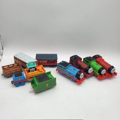 Thomas & Friends Trackmaster Motorized James, Annie, Percy, Rheneas Big Bundle