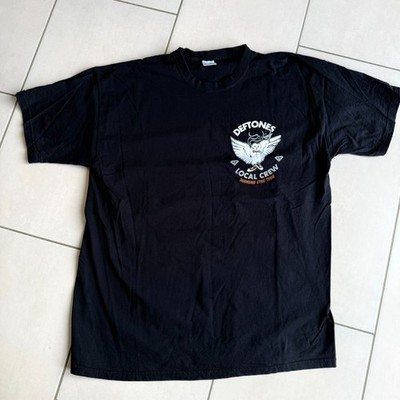 Deftones Local Crew Diamond Eyes Tour T-Shirt XL Black Band Tee