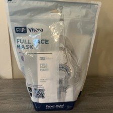 F&amp;P Vitera Fit Pack Full Face with Medium Cushion Adjustable Headgear Sleep Aid