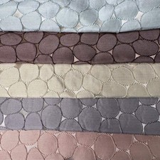 Upholstery Fabric, Woven Jacquard, Geometric Dot Mosaic Pattern 5 Styles - By