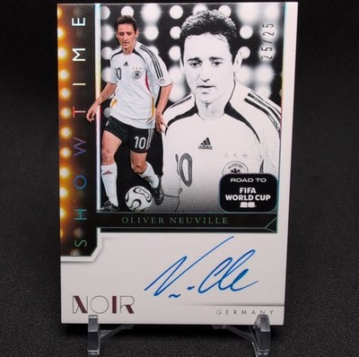 Oliver Neuville Panini Noir Road To FIFA World Cup 26 Showtime Auto /25 Germany
