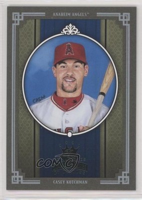 2005 Donruss Diamond Kings Green Framed 24/50 Casey Kotchman #6 11pj