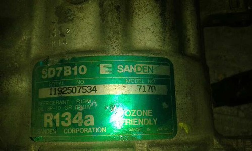 SD7B10 klimakompressor OPEL ASTRA F BERLINA GL 1992 143115