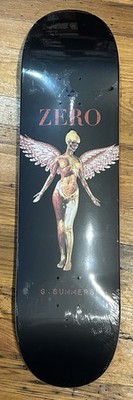 Zero Skateboards Gabriel Summers In Utero Deck Nirvana Cobain