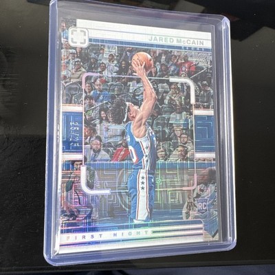 2024-25 Panini NBA Photogenic Jared McCain First Night Maze 25/25 RC 76ers