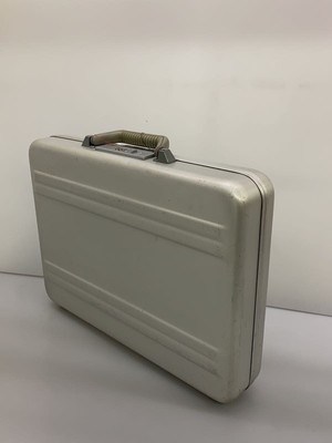 Used ZERO HALLIBURTON Attache Case Business Bag in Hari Silver | eBay