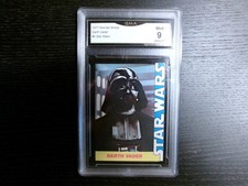 1977 STAR WARS Wonder Bread #5 Darth Vader GMA 9 (PSA 10/APR $8,500) MINT 💎