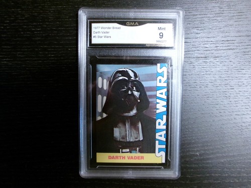 1977 Wonder Bread Star Wars #5 Darth Vader — GMA 9