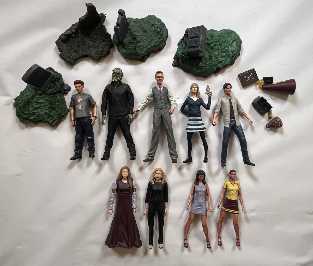 Xander Schauffele フィギュア　非売品 Buffy The Vampire Slayer Action Figure Lot x9 Dawn, Giles, Xander