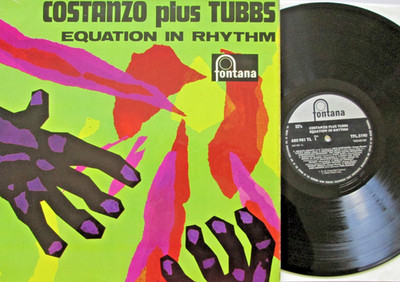 TUBBY HAYES- COSTANZO + TUBBS -EQUATION IN RHYTHM 1st FONTANA TFL 5190 EXEX LP