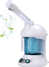 Portable Facial Steamer, Nano Ionic Face Steamer with 360°Rotatable Sprayer