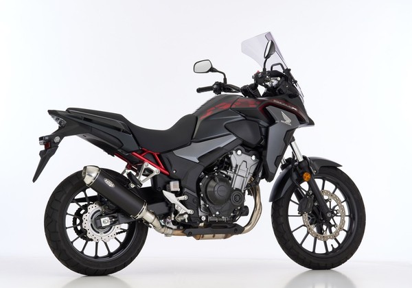 Shark DSX-5 Auspuff Schwarz Passend FüR Honda NX500 2024-2026-image