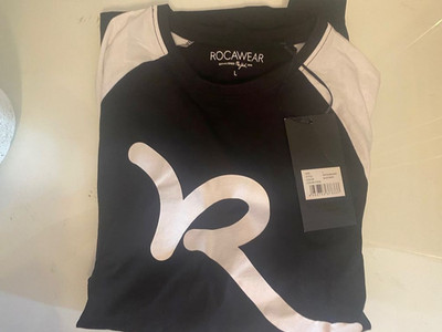 Rocawear Herren Shirt schwarz- weiß L   / neu