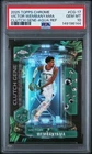 2025 TOPPS CHROME CLUTCH GENE AQUA REFRACTOR VICTOR WEMBANYAMA 20/199 PSA 10