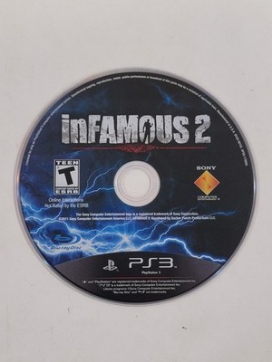 Infamous 2 (Sony PlayStation 3, PS3) Disc Only 