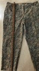 TALBOTS Size 16, Aqua + Tan PAISLEY Ankle PANTS Cotton/Spandex BD1024 Sky Blue — photo 8