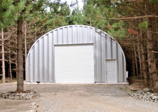 DuroSPAN S-Model 35x30x16 Steel Arch Building | Clear Span | with End Walls