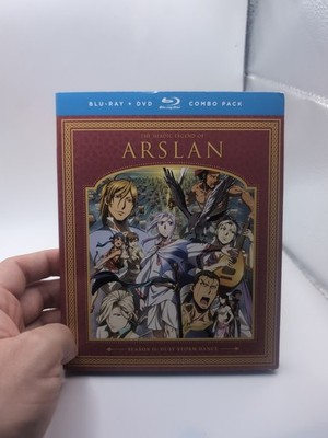 The Heroic Legend of Arslan: Dust Storm Dance Season Two Bluray/DVD w/ Slip